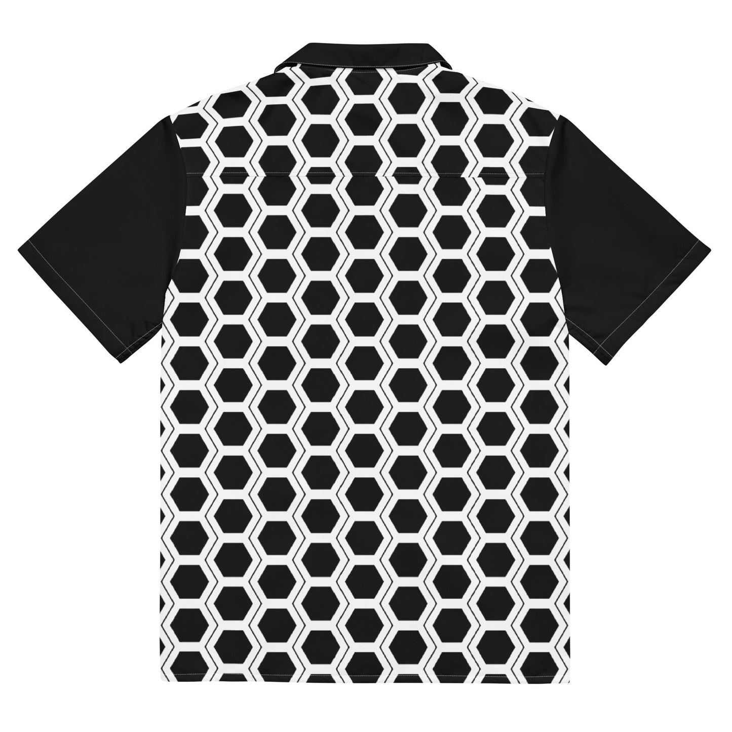 Honeycomb Unisex button shirt