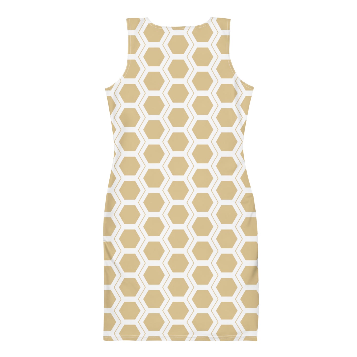 Honeycomb Bodycon dress - Sand