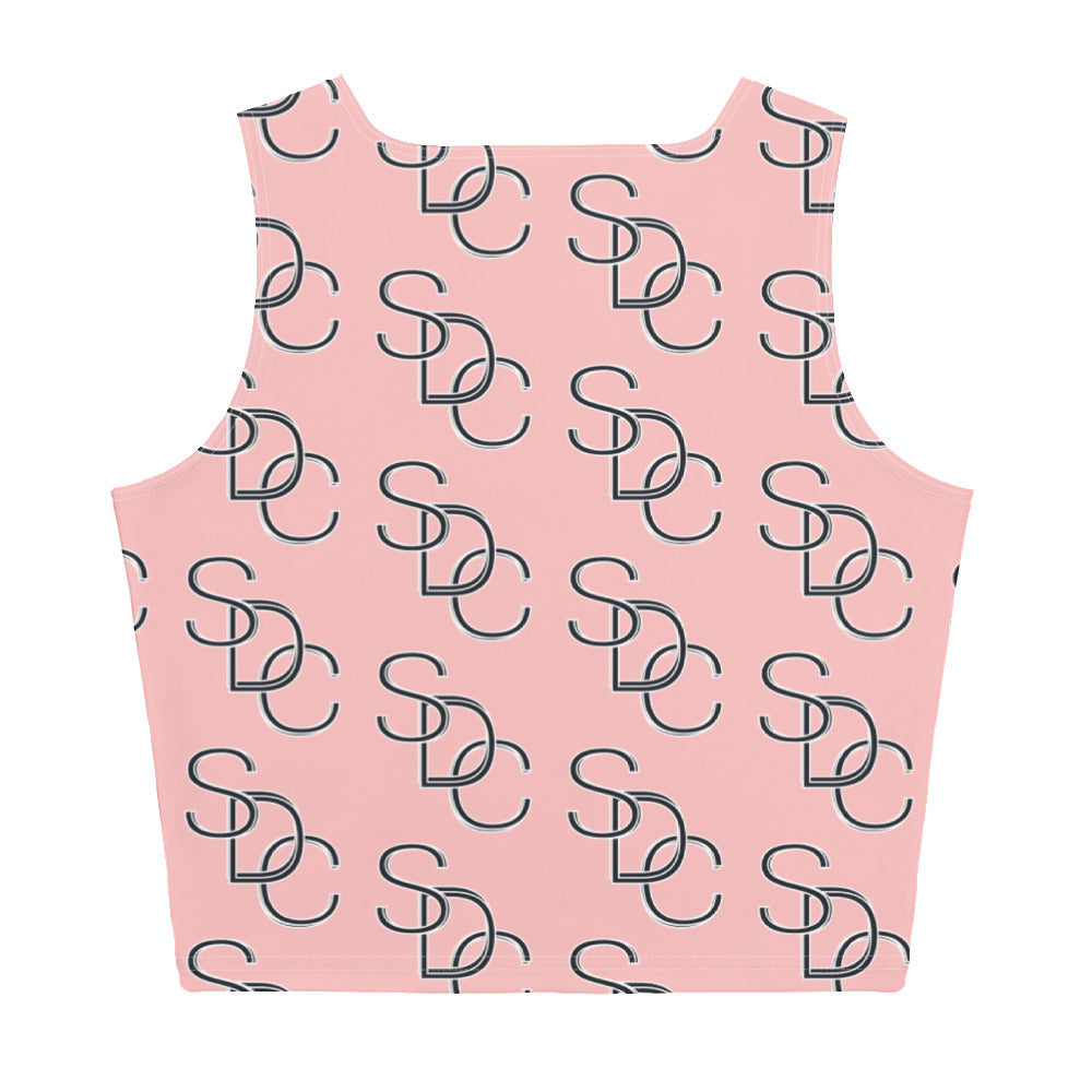 Logo Crop Top - Pink