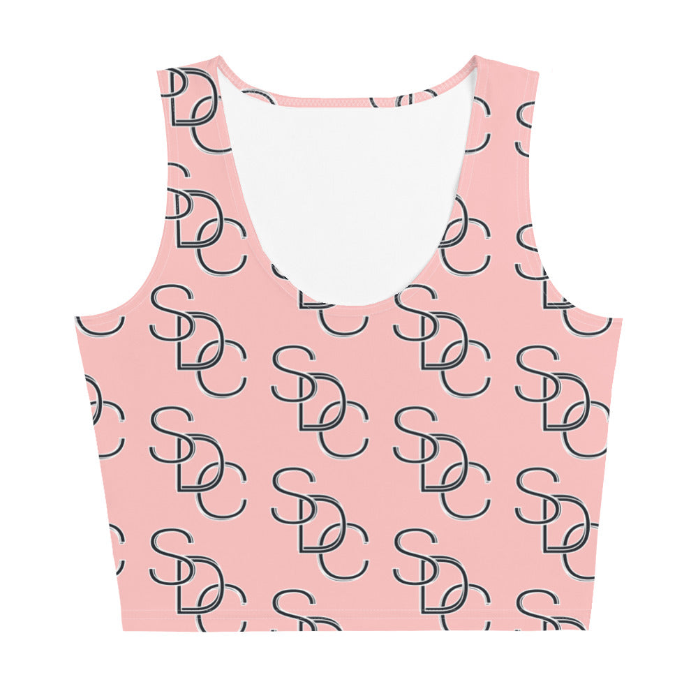 Logo Crop Top - Pink