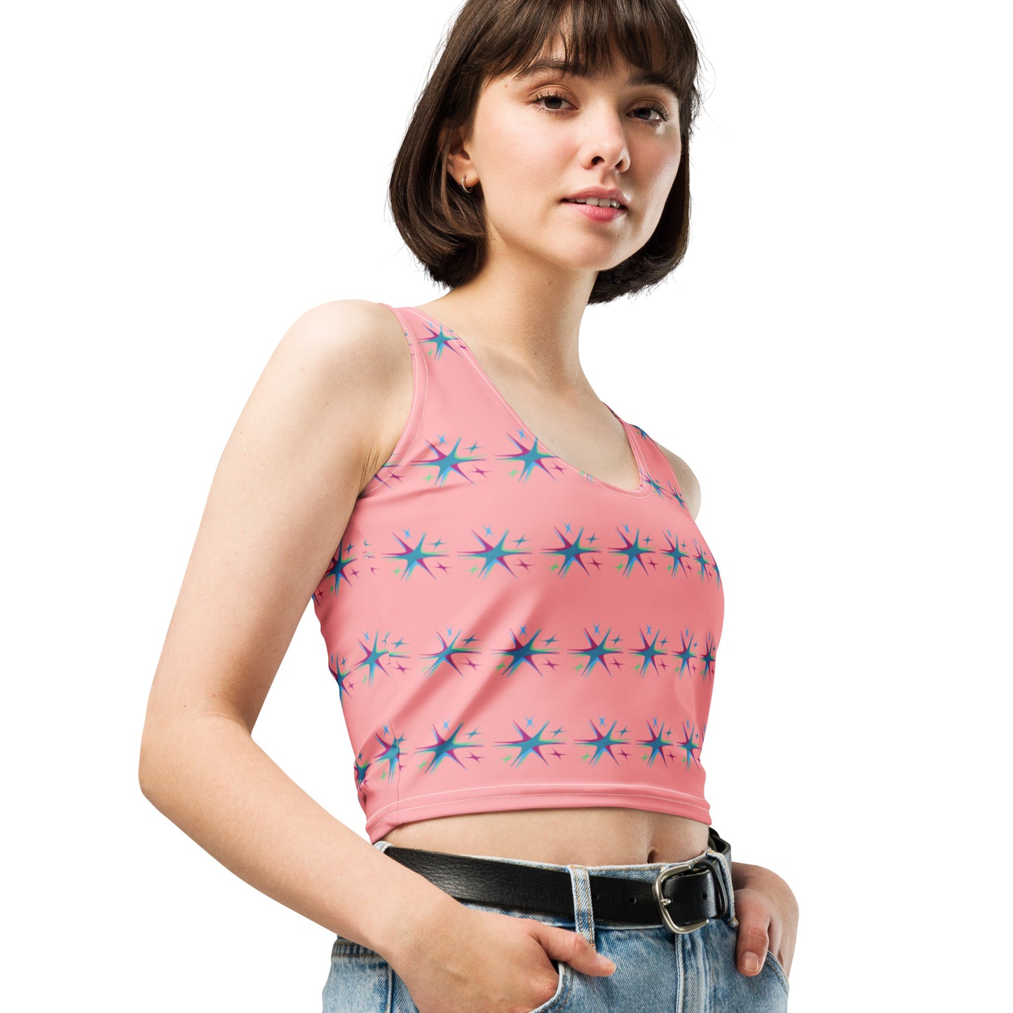 Starburst Crop Top