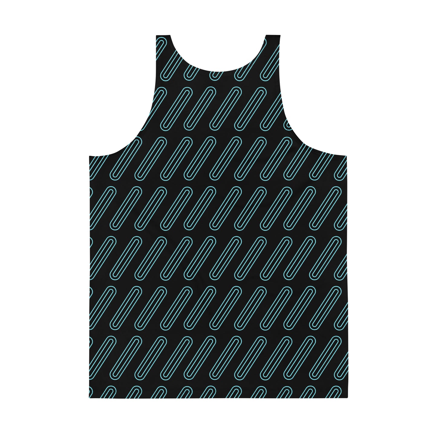 Neon Bar Patterned Tank Top