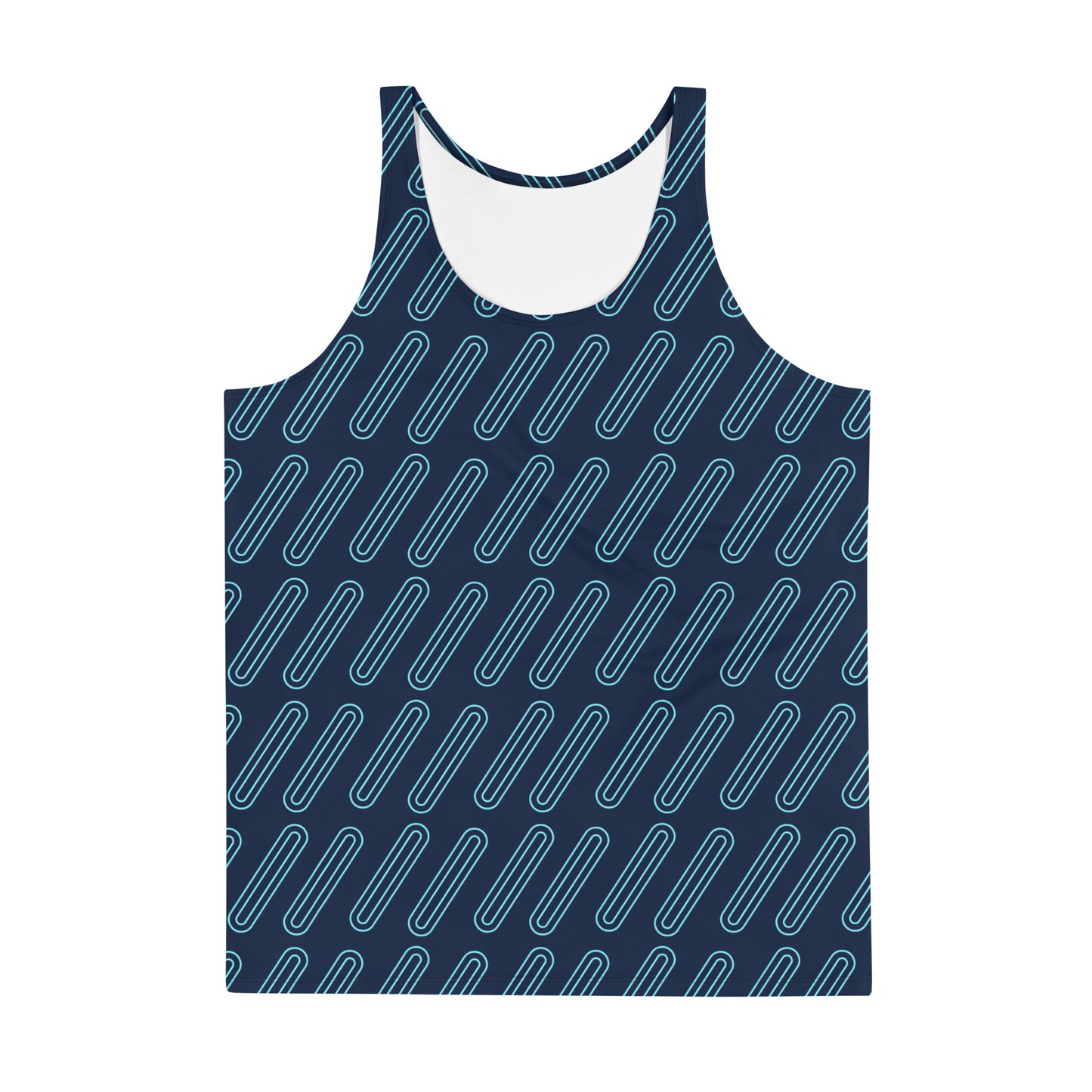 Neon Bar Patterned Tank Top