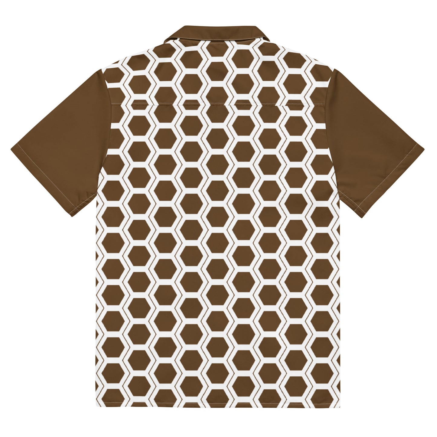 Honeycomb Unisex button shirt