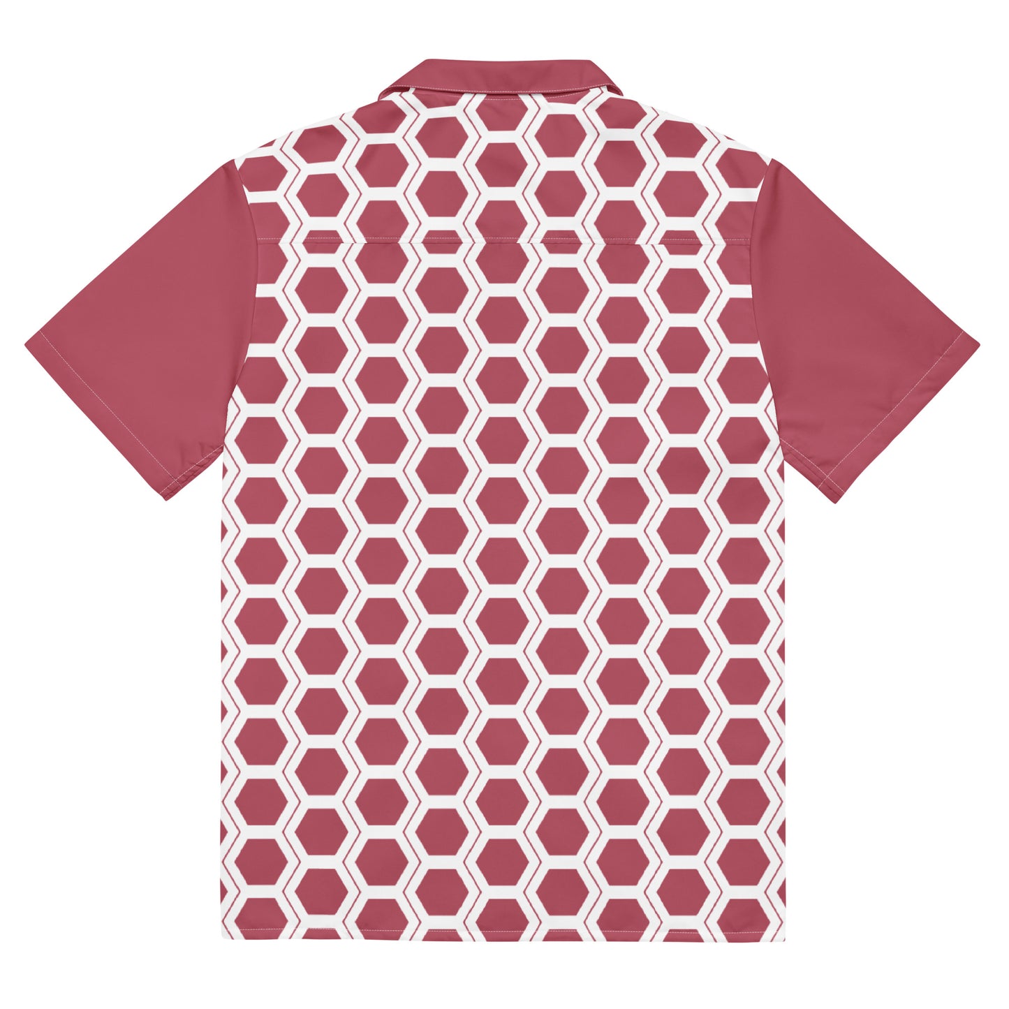 Honeycomb Unisex button shirt