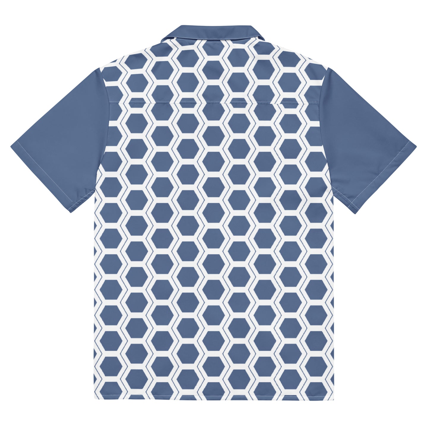 Honeycomb Unisex button shirt