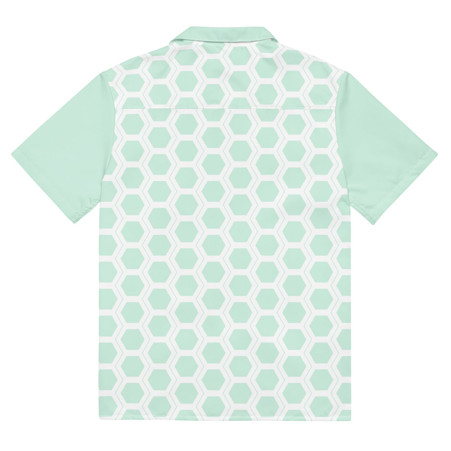 Honeycomb Unisex button shirt