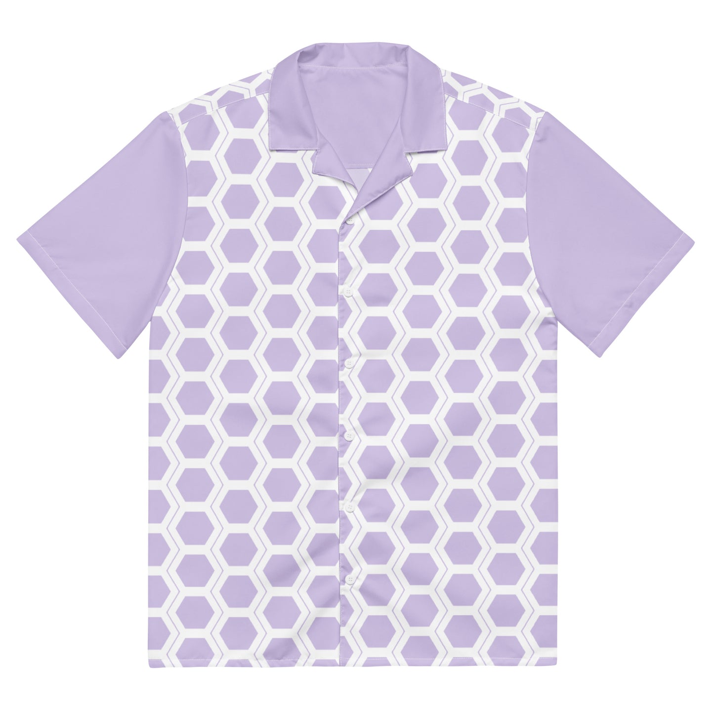 Honeycomb Unisex button shirt