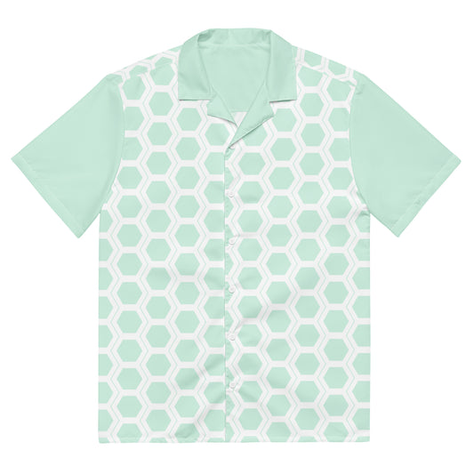 Honeycomb Unisex button shirt